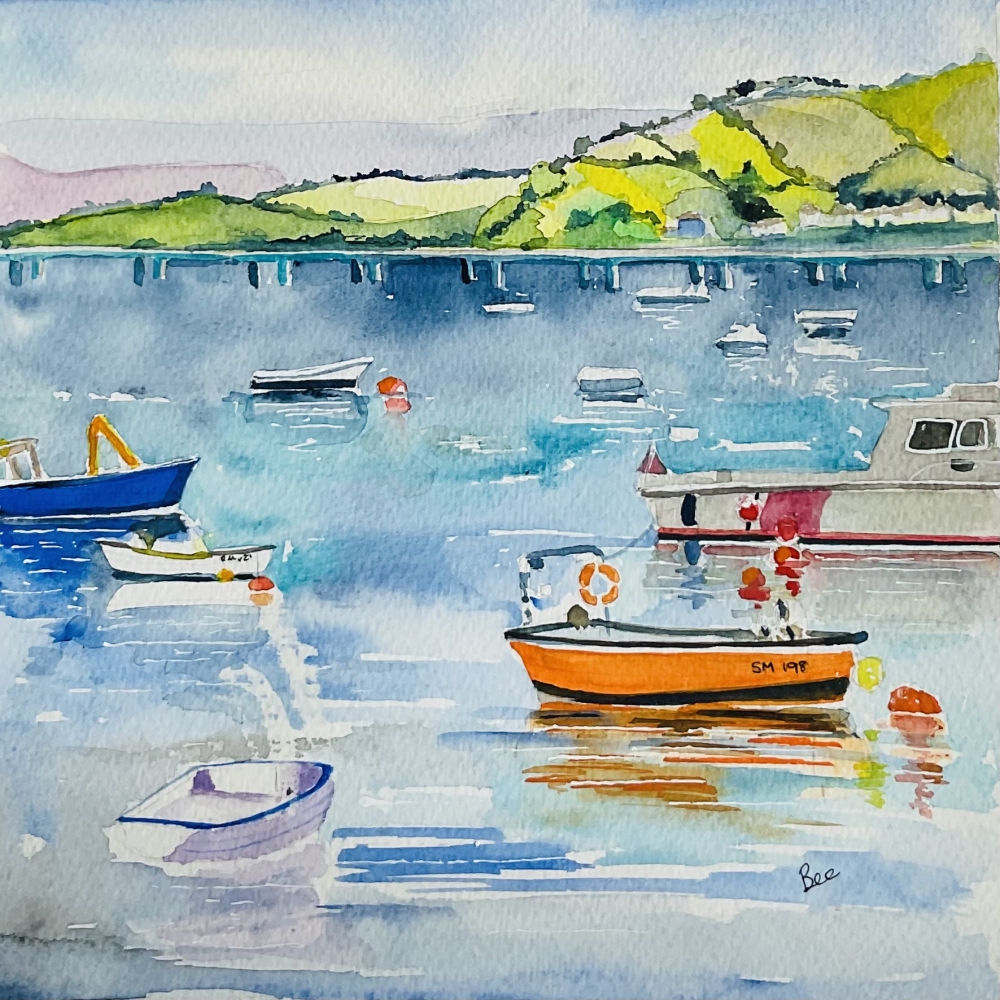 Boats on Back Beach, Teignmouth, Devon