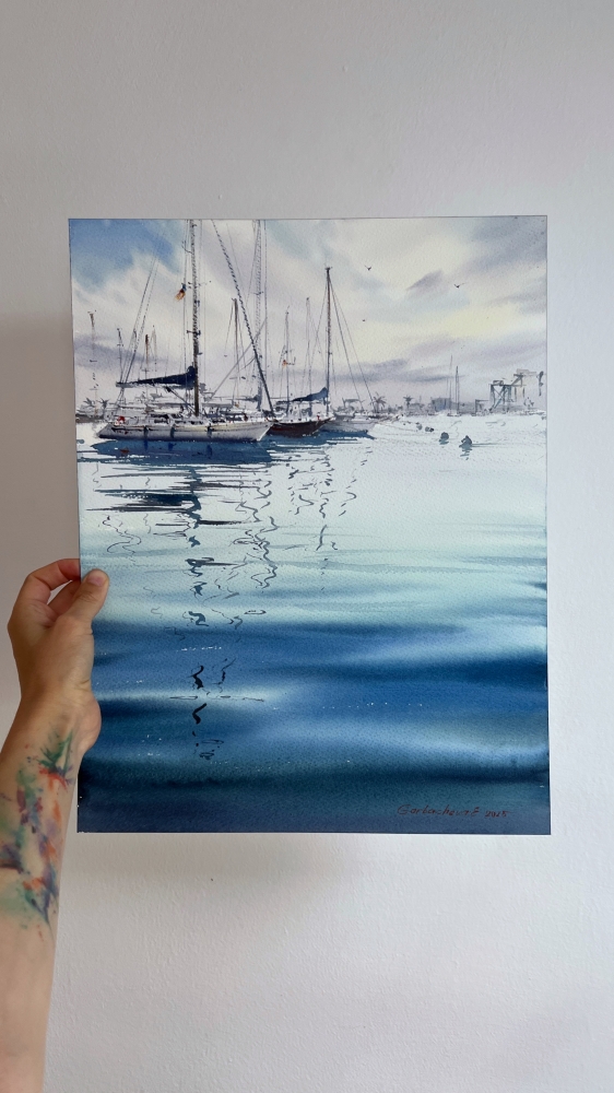 Yachts in the Morning Haze