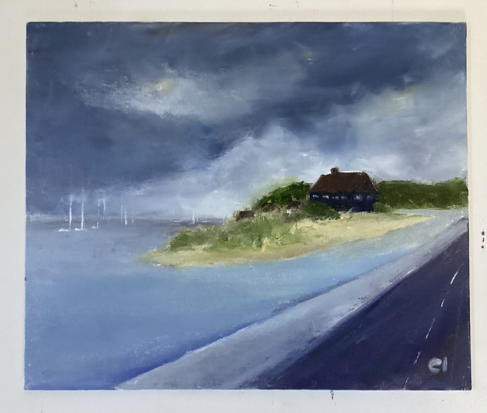 Mudeford Quay plein air