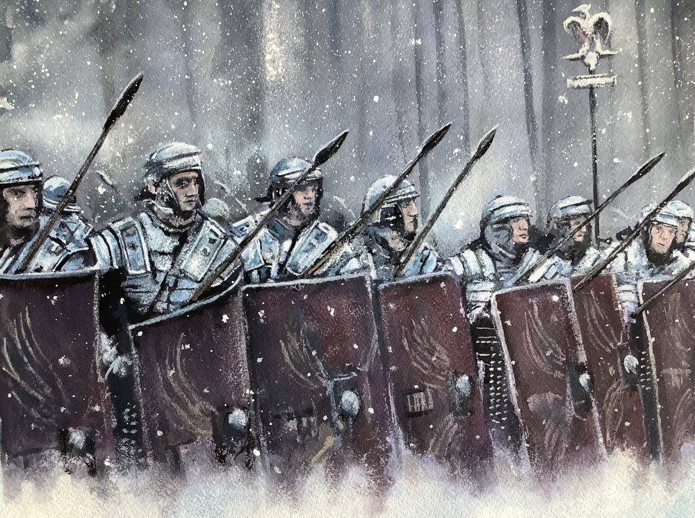 Before the battle 