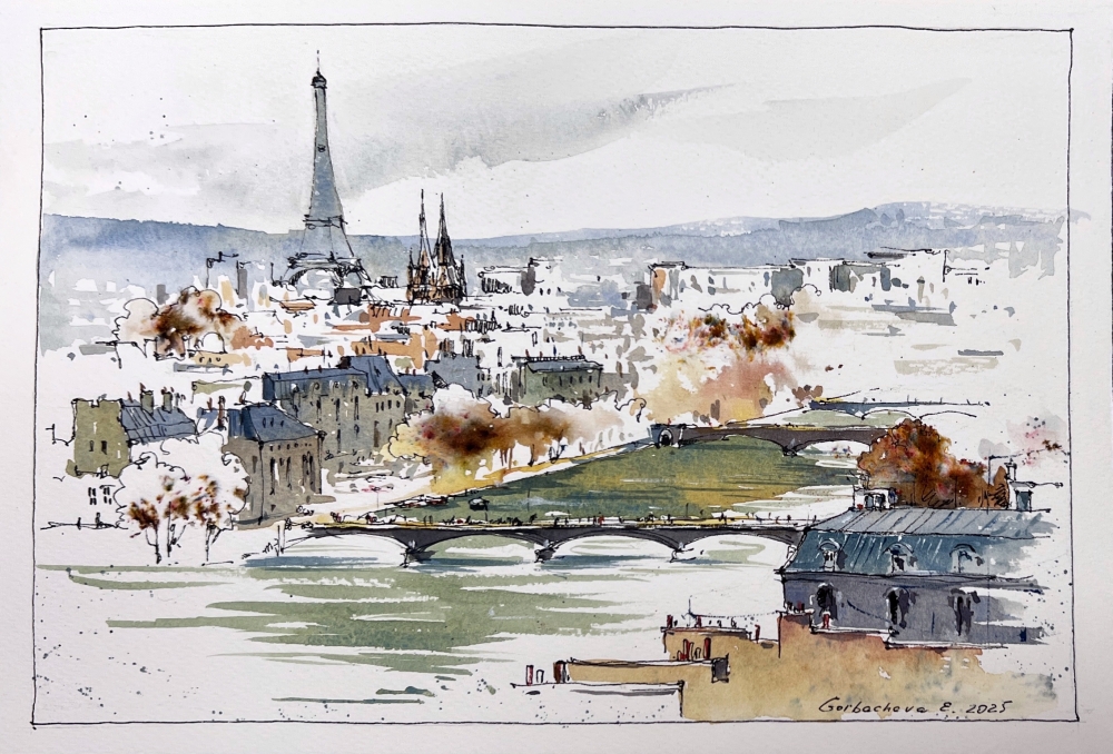 Under the Paris Sky