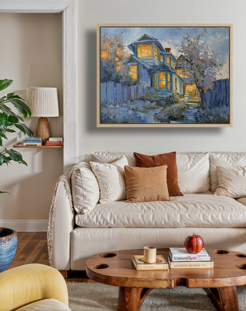 Cozy whimsical home.