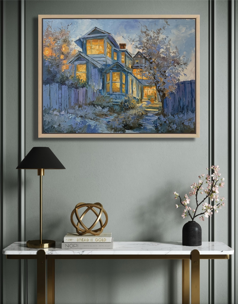 Cozy whimsical home.