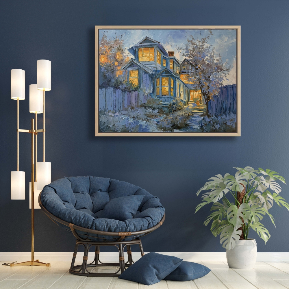Cozy whimsical home.