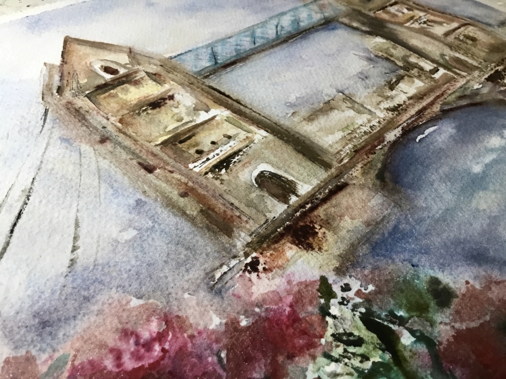Original Watercolor Painting – Tower Bridge London 