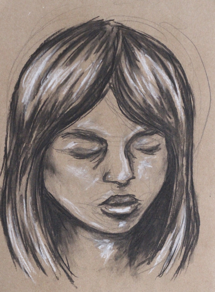 Thoughtful girl