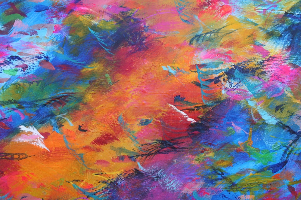 SUMMER MEMORIES  50 x 50 cm