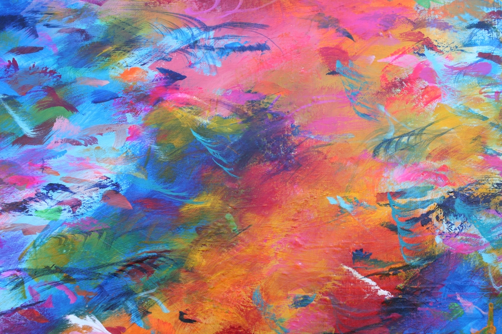 SUMMER MEMORIES  50 x 50 cm