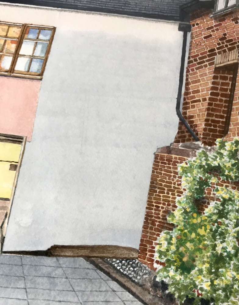 COURTYARD OF A LIBRARY IN BURY ST EDMUNDS 2025