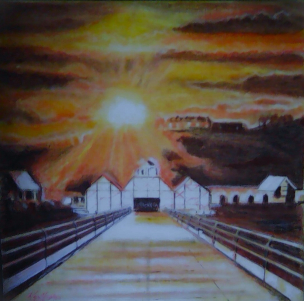 Saltburn by the sea sunset
