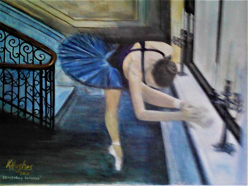 Stretching Ballerina