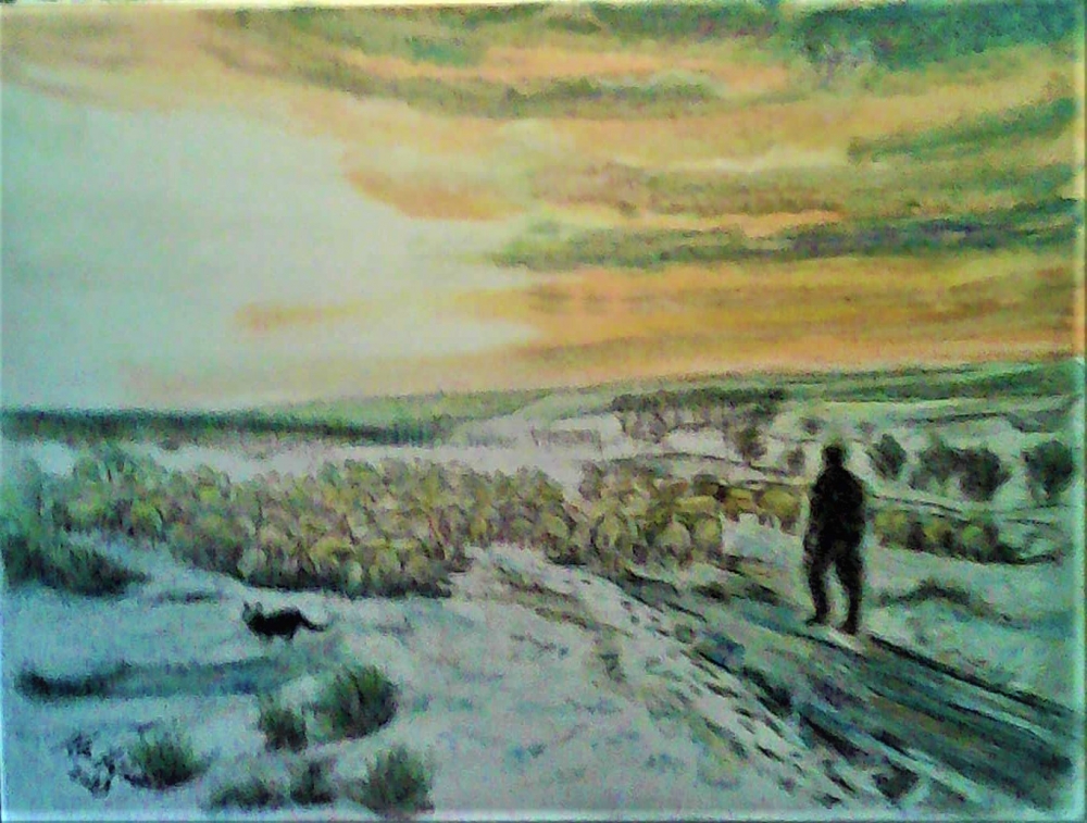 ONE MAN AND HIS DOG