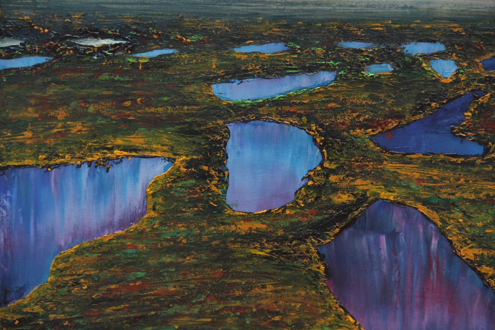 Over the October Wetlands