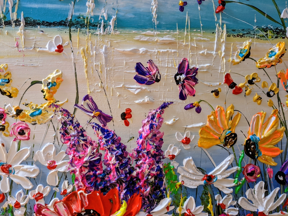 Coastal wildflowers 