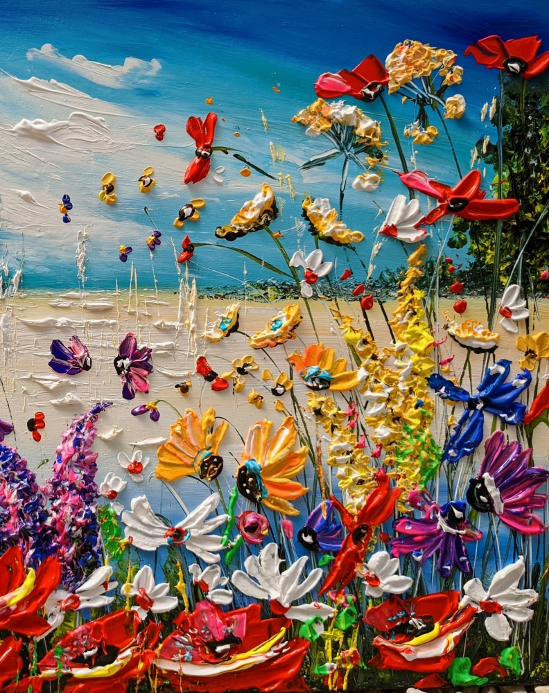 Coastal wildflowers 