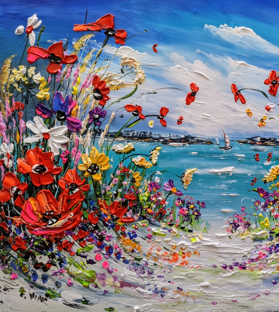 Blooming flowers 