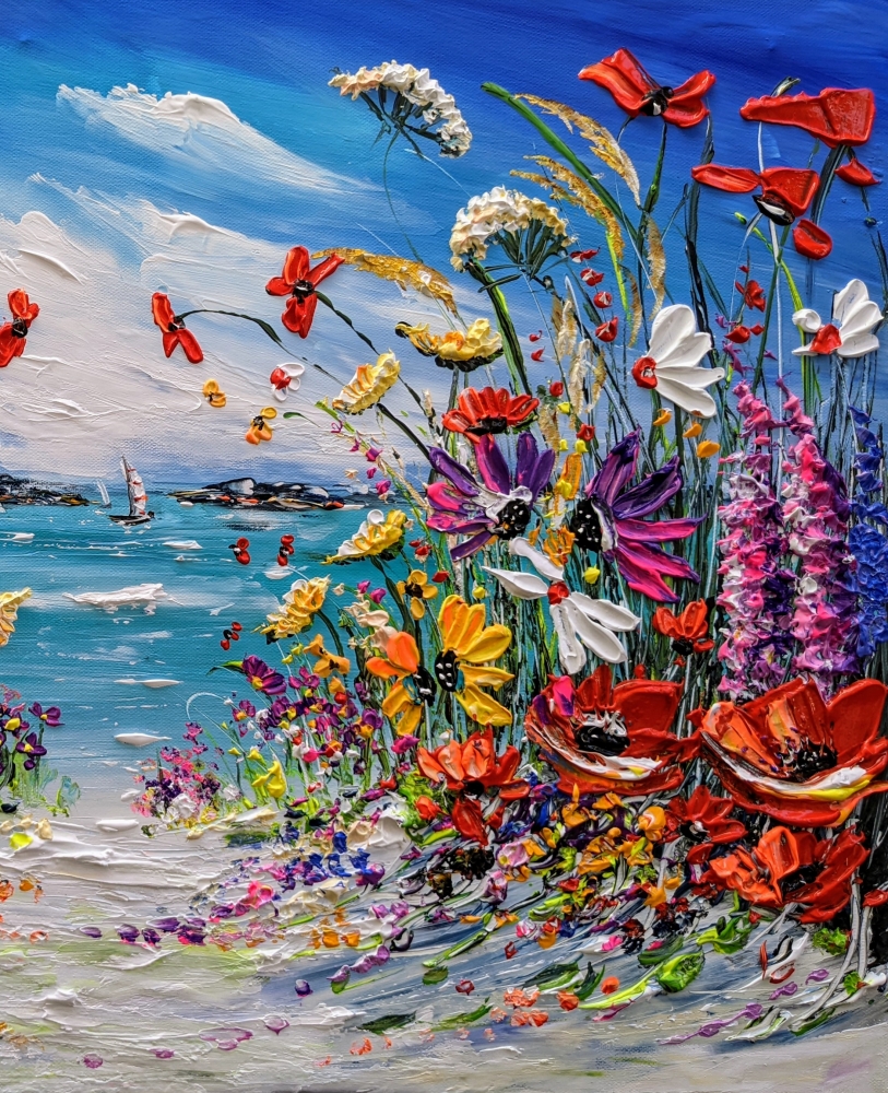 Blooming flowers 