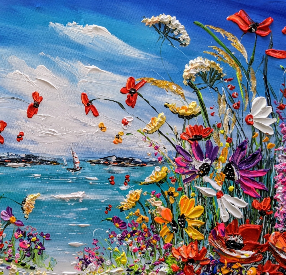 Blooming flowers 