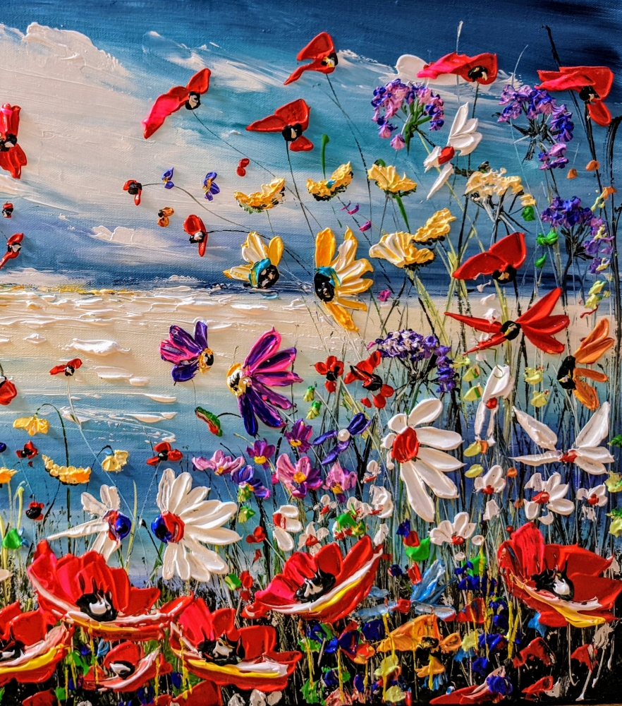 Coastal wildflowers 