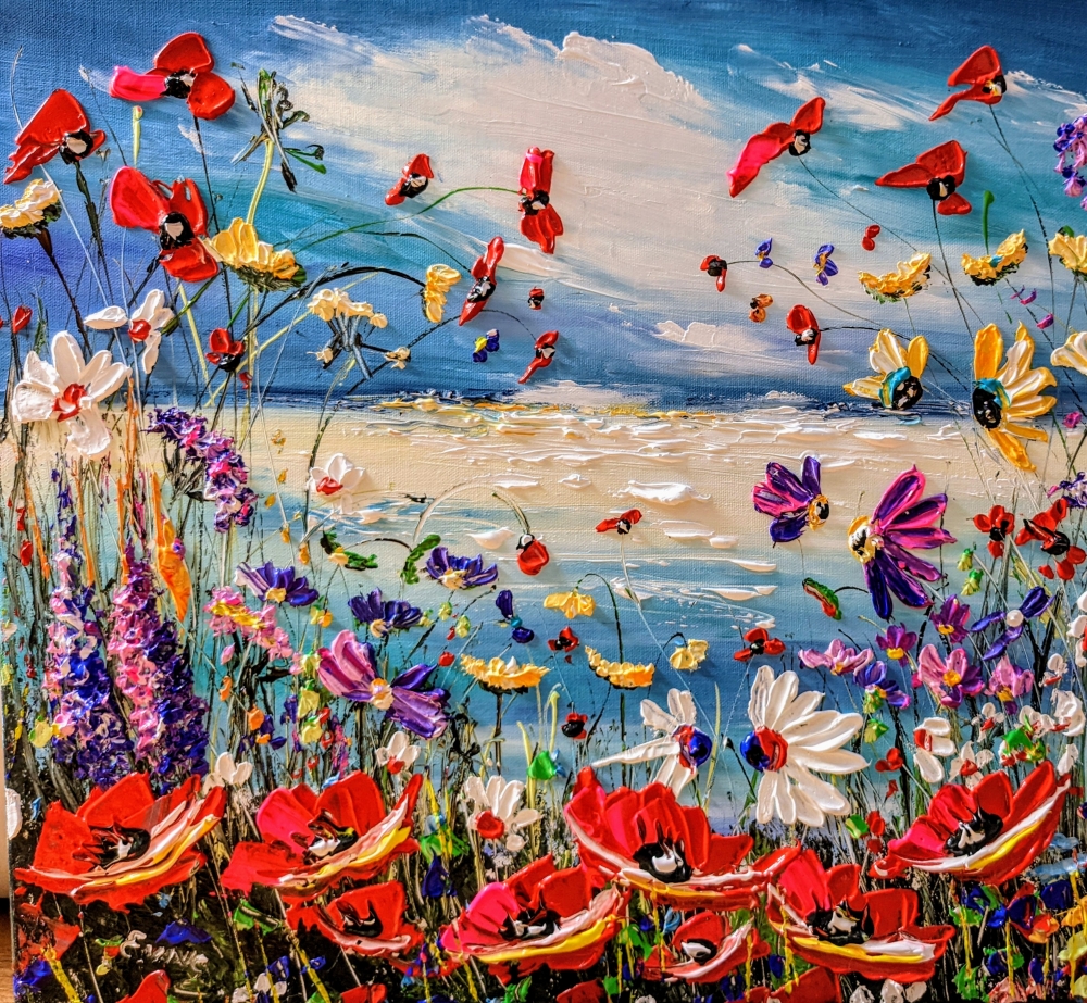 Coastal wildflowers 