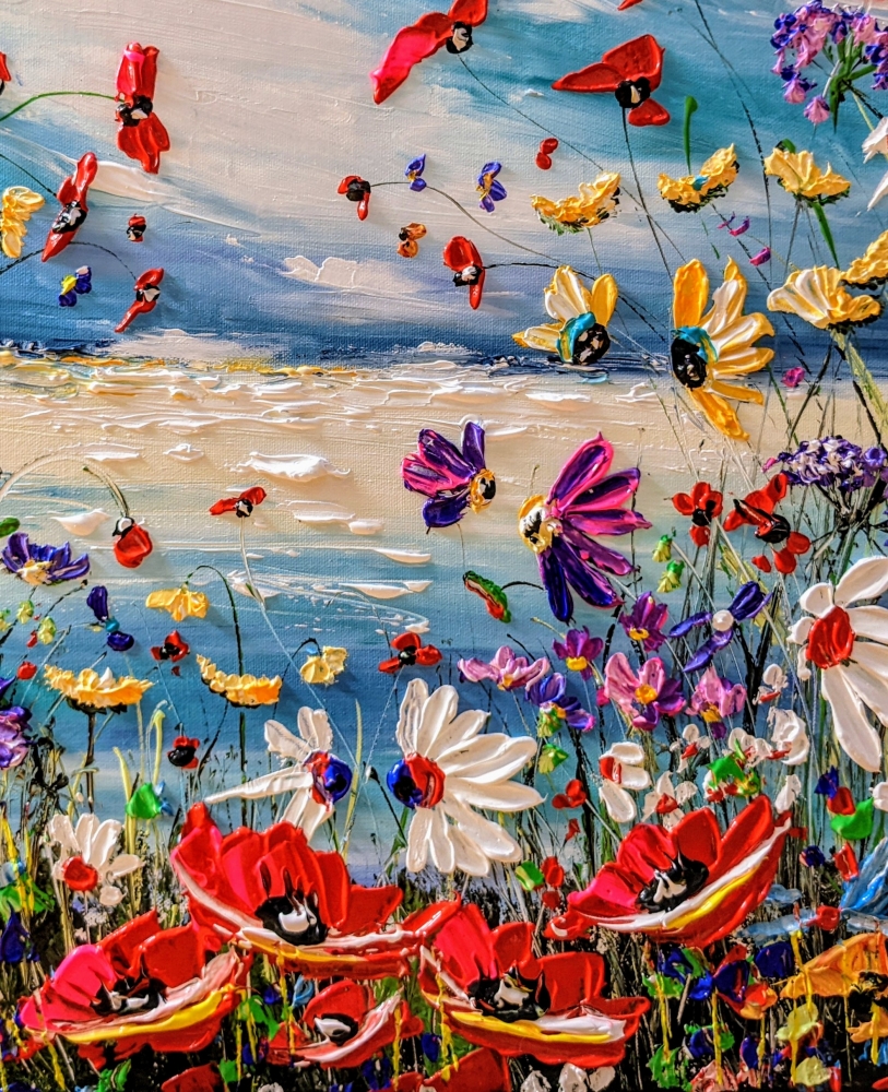 Coastal wildflowers 