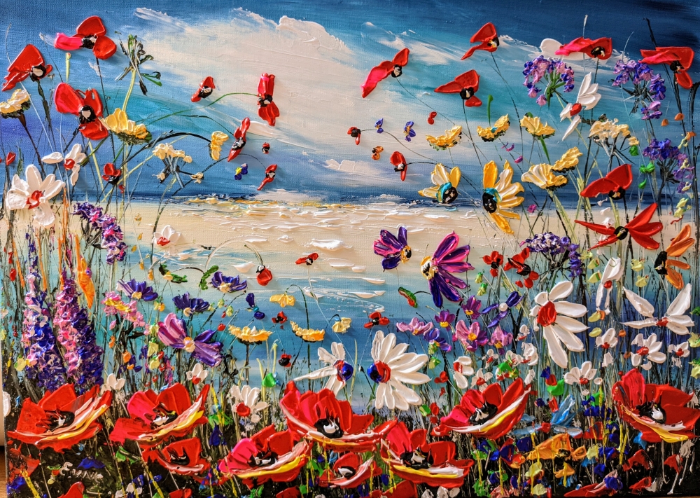 Coastal wildflowers 