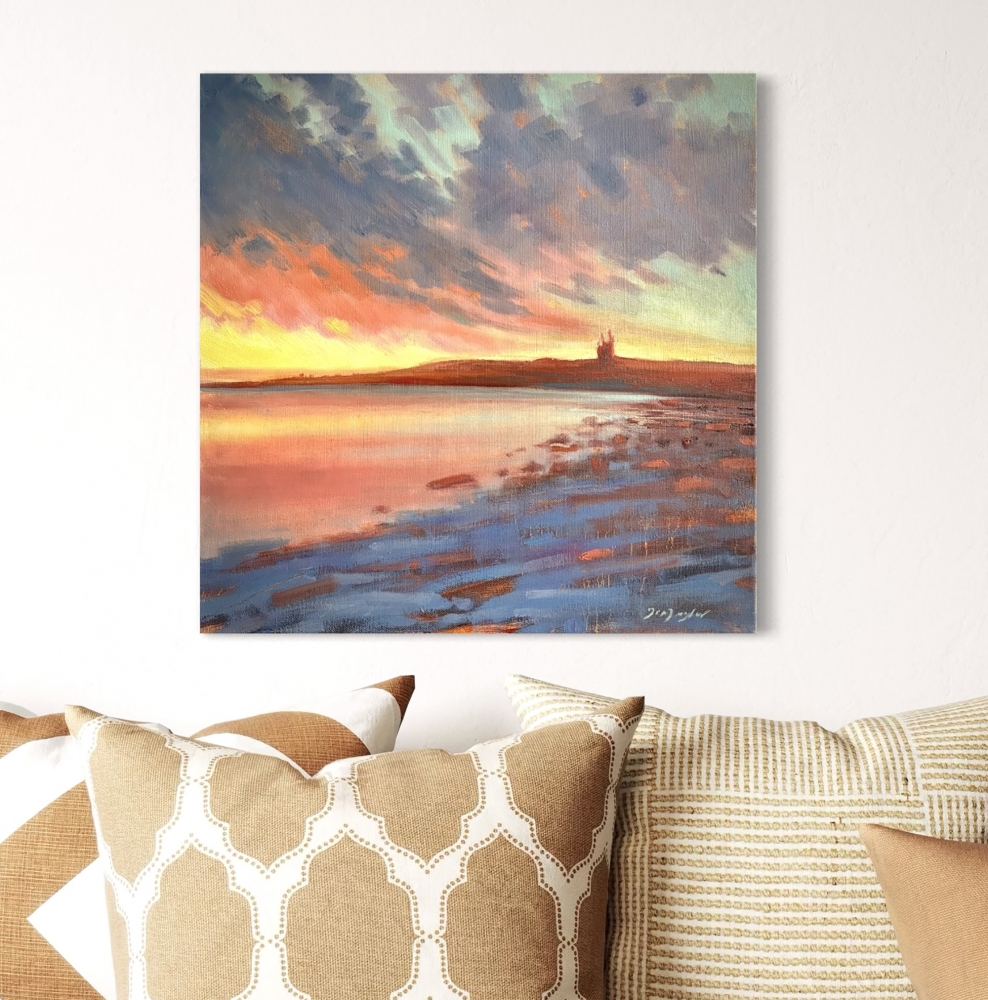 Dunstanburgh Afterglow
