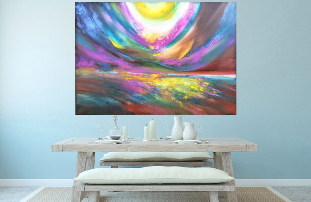 XL Drifting Sands 100 x 70 cm Oil Painting