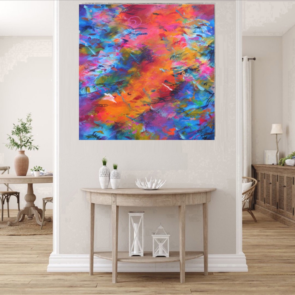 SUMMER MEMORIES  50 x 50 cm
