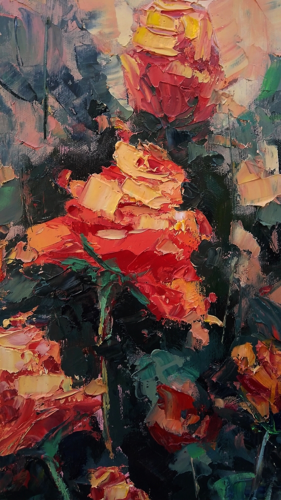 Twilight roses