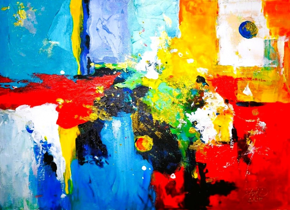 Middle red