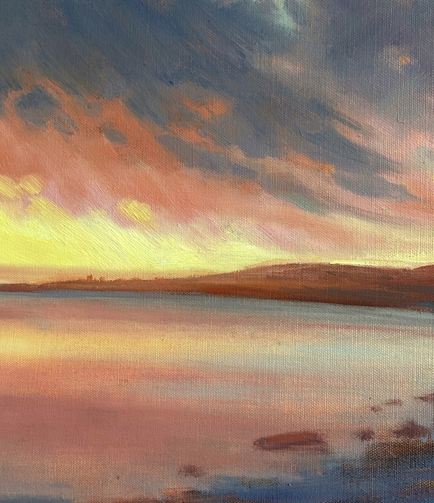 Dunstanburgh Afterglow