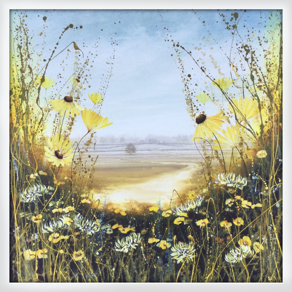 Yellow Daisies Path of Flowers