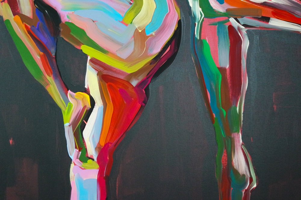 XL Yummy Colourful Men Dancing 5278