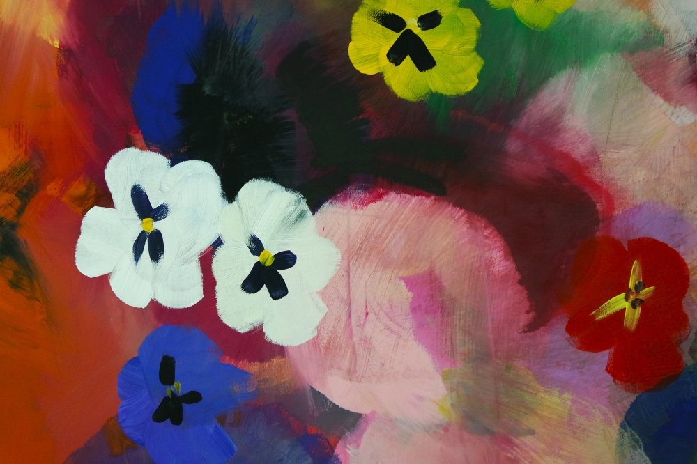 XL Yummy Colourful Pansy Wildflowers 5256