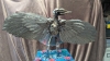 Sunbittern on a plinth