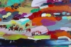Abstract Colourful Yummy Landscape 5187