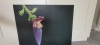 Purple banana flower 