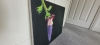 Purple banana flower 
