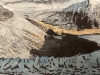 Snow covering Ty Fan Snowdonia 