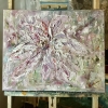 White Magnolia Veil – Original Textured Oil Painting on Canvas