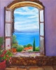 Scenic View through a Window