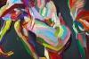 XL Yummy Colourful Men Dancing 5278