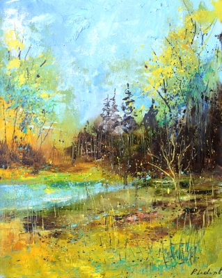 Spring in the wood 