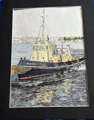 Devonport Naval Base Tug Boat 