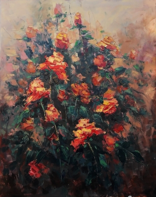 Twilight roses