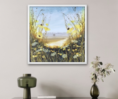 Yellow Daisies Path of Flowers