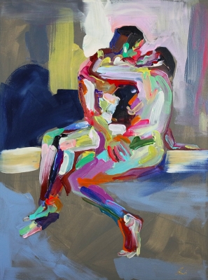 Colourful Nude Lovers 5198