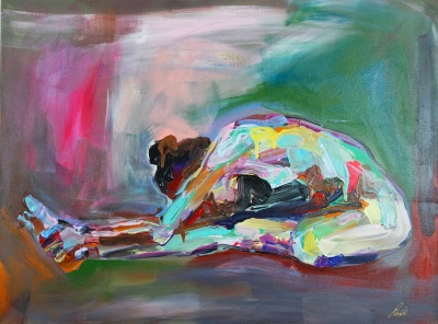 Colourful Nude Yoga 5204
