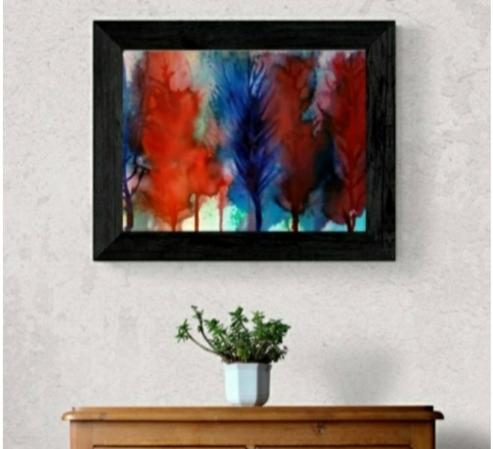 Red and Blue Trees 
